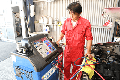 数値測定　エアコンの状態を数値でチェック