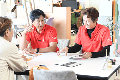 ご来店・メニュー決定